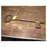 BRASS SKELETON LOCK KEY