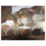ASSORTED FOREIGN COINS