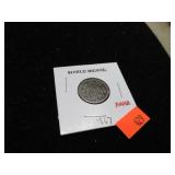 1867 SHIELD NICKEL