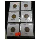 21-- WHEAT PENNY COINS