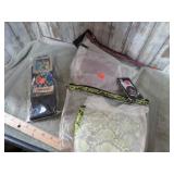 SNAKESKIN PRINT BAGS & BELT