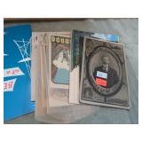 TOUR BOOKS, STICKERS & VINTAGE POSTCARDS