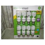 8pk CFL LIGHT BULBS
