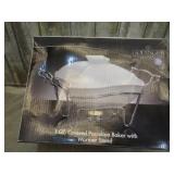 GODINGER 1qt COVERED BAKER W/ STAND