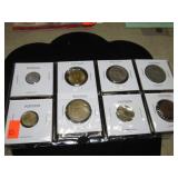 MEXICAN SILVER DOLLAR & OTHER FOREIGN COINS