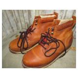BONANZA LEATHER BOOTS -- 12