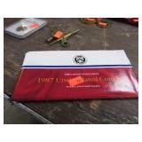 1987 UNCIRCULATED P & D MINT COIN SET