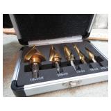 STEP DRILL BIT SET