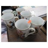 6-- NORMAN ROCKWELL CUPS