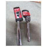 NEW-- CRAFTSMAN 3/8" & 1/4" RATCHETS