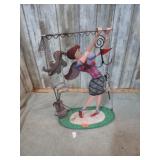 METAL GOLF SCULPTURE