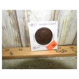 1851 LARGE CENT COIN