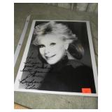 AUTOGRAPHED BARBARA EDEN PHOTO