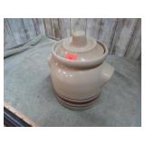 STONEWARE BEAN POT