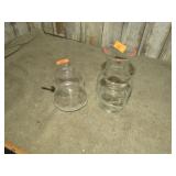 PRINCESS HOUSE CONDIMENT JAR & SMALL DECANTER