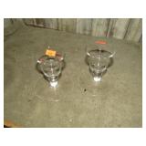 2-- PRINCESS HOUSE CANDLE HOLDERS