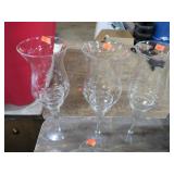 3-- PRINCESS HOUSE CANDLE HOLDERS