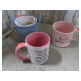 COFFEE MUGS & PLANTERS