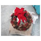 PINE CONE WREATH