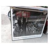 RAILROAD PICTURE -- GLASS BROKEN