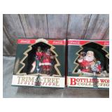 2-- COCA COLA CHRISTMAS ORNAMENTS