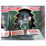 4-- COCA COLA CHRISTMAS ORNAMENTS