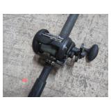 PENN 209 LEVEL WIND REEL ON BOAT FISHING ROD