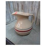 POTTERY WATER PITCHER