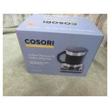 (NIB) COFFEE WARMER & MISC COINS
