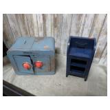 MOSLER JUNIOR BANK VAULT & MAIL BOX COIN BANKS