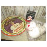 COCA COLA TRAY & POLAR BEARS