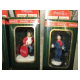 5-- COCA COLA TOWN SQUARE FIGURINES