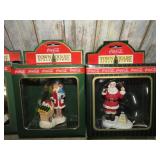 4-- COCA COLA TOWN SQUARE FIGURINES