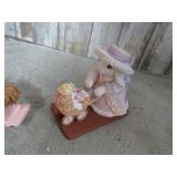 3-- PATCHVILLE BUNNIE FIGURINES