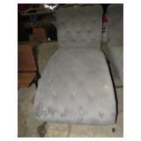 BUTTON TUFTED CHASE LOUNGE CHAIR