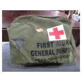 U.S. SURPLUS GENERAL PURPOSE FIRST AID KIT