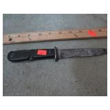 VINTAGE MULTI TOOL FIXED BLADE KNIFE