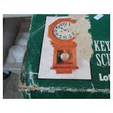 WIND-UP 30 DAY SCHOOL HOUSE CLOCK