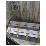 COAT HOOK RAILS & TOILET PAPER HOLDER