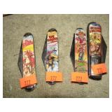 ROY ROGERS, DALE EVANS & GABBY KNIVES