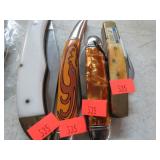 4-- POCKET KNIVES
