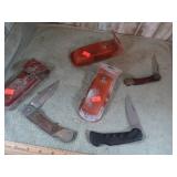 3-- LOCK BLADE KNIVES