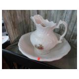 WASH BOWL & PITCHER