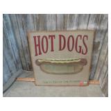 HOT DOGS SIGN