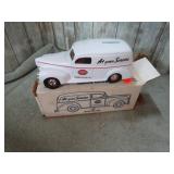 DIECAST 1940 FORD AMOCO PANEL VAN COIN BANK