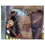 TEXAS RANGER TOY CAP GUN & LEATHER HOLSTER SET