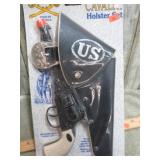 LEATHER GUNSMOKE MATT DILLON TOY GUN HOLSTER RIG