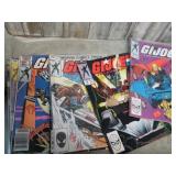 6-- G.I. JOE COMIC BOOKS