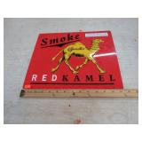 METAL RED KAMEL CIGARETTE SIGN