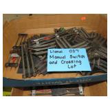 GROUP LOT-- LIONEL 027 TRACK PARTS